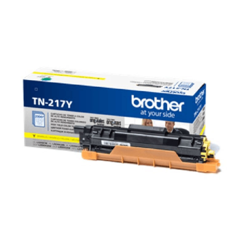 Фото Картридж Brother TN217Y (2 300 стр.) желтый для HLL3230CDWR1/DCPL3550CDWR1/MFCL3770CDWR1