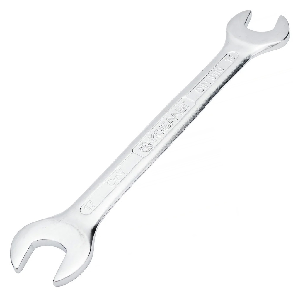 Фото Ключ рожковый КОБАЛЬТ 16 x 17 мм {248-931}