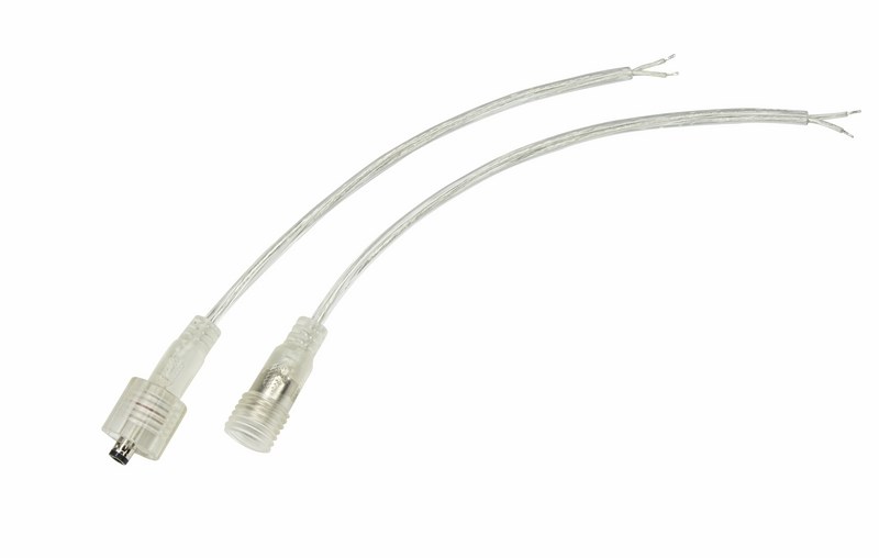 Фото Соединительный кабель Rexant, 2 pin, 2 х 0.35 мм², прозрачный {11-9322} 1 шт