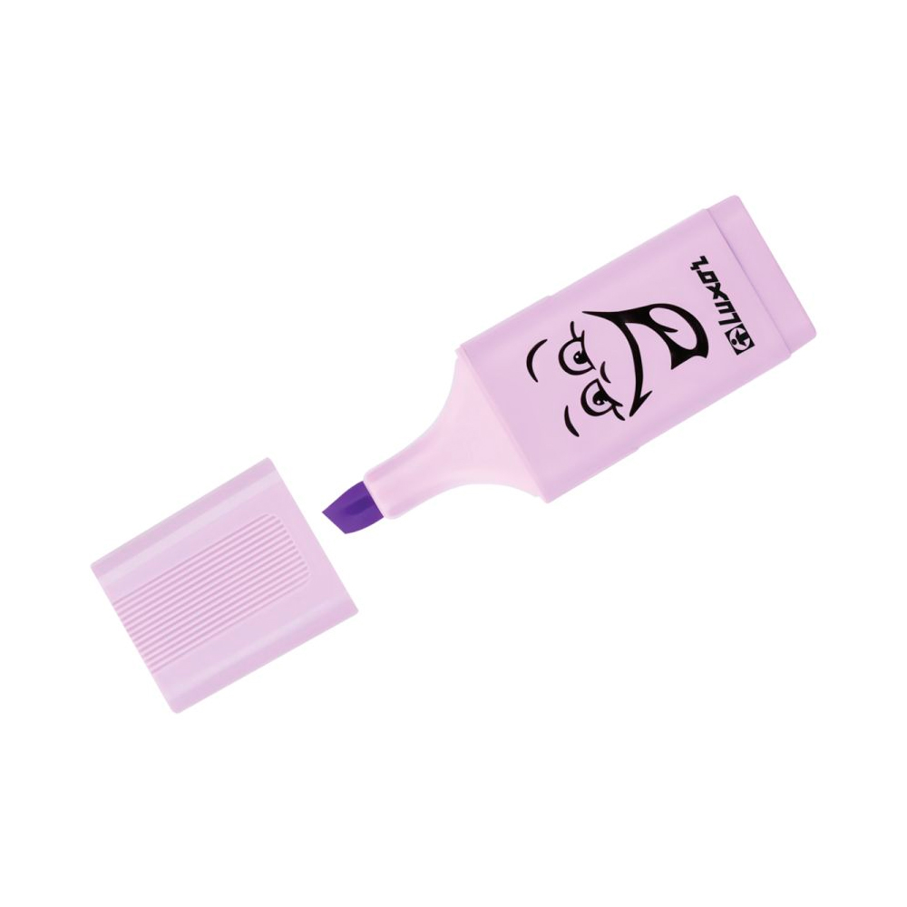 Фото Текстовыделители Luxor "Eyeliter Pastel" пастельный фиолетовый, 1-4,5мм 4036P {338394}