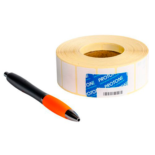 Фото Этикетка Proton 20 x 20мм TPP (1 ряд, 5000 шт, втулка 76) {AZR23ART2507102649}
