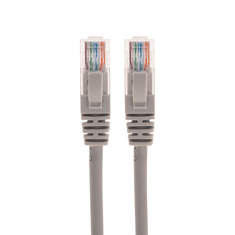 Фото Патч-корд U/UTP, CAT 6, RJ45-RJ45, 26AWG, LSZH, серый, 0,5м REXANT {02-0290-05} (2)