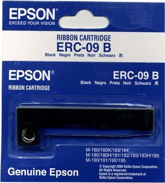 Фото Риббон-картридж Epson черный для HX-20/ M160/ M180/M190 ERC09B {C43S015354}