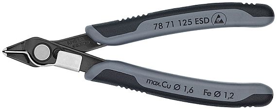 Фото Бокорезы Knipex Super Knips, 125 мм {KN-7871125ESD}