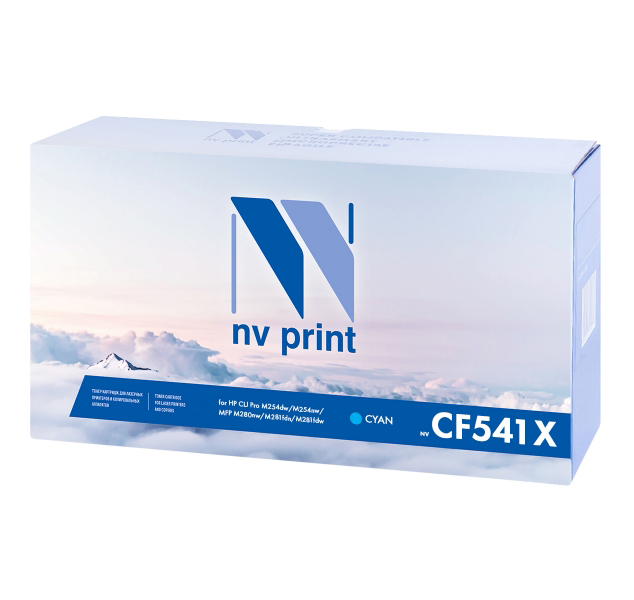 Фото Картридж NV Print совместимый CF541X для HP LJ Color Pro M254/MFP M280/M281 (голубой, 2500k) {49169}