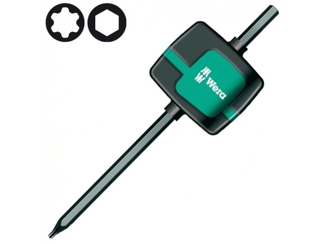 Фото Комбинированный флажковый ключ WERA 1267 B TORX PLUS® 15 IP x 3.5 мм {WE-026382}