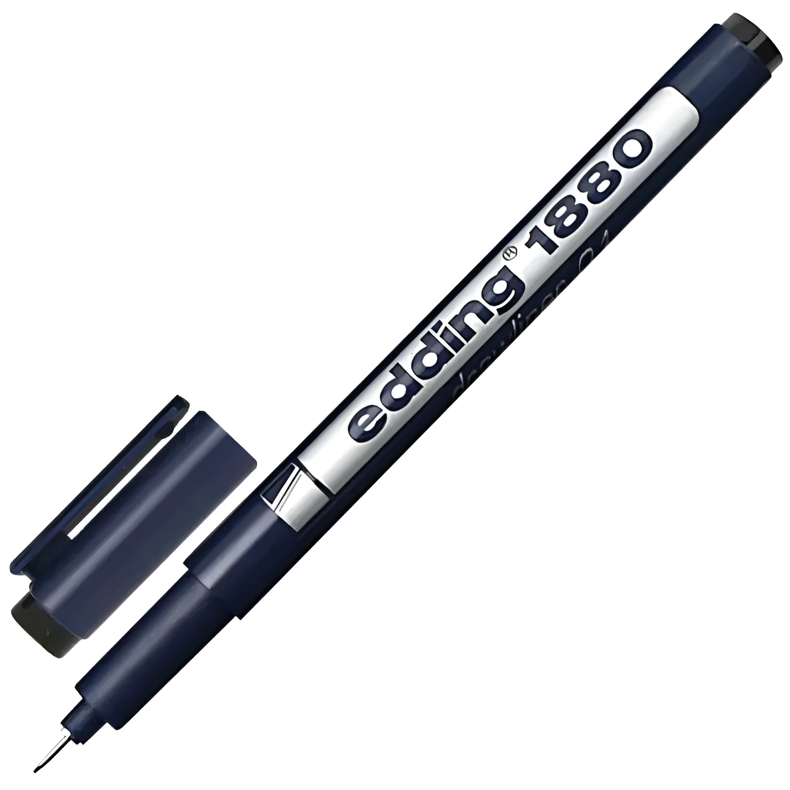 Фото Ручка для черчения Edding drawliner, круглый наконечник (0,05 мм), черный {E-1880-0.05#1}