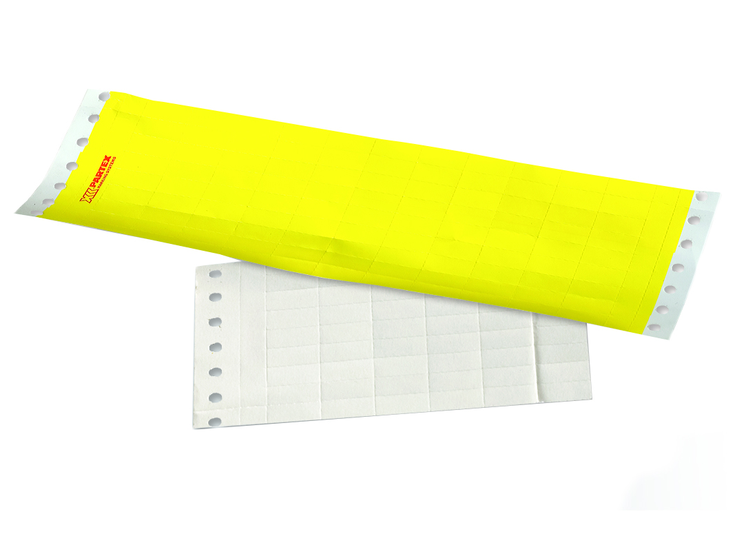 Фото Самоклеящиеся ярлычки Partex на аппараты, 17.5 x 9.5 мм, желтый (10 листов x 352 шт.) {PFA20018KT4}