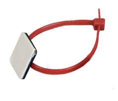 Фото Хомут кабельный стандартный Partex, 100 x 2.5 мм, красный (100 шт.) {PKB-10025-2} (1)