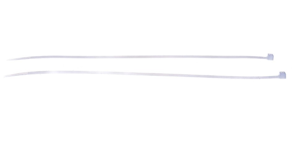 Фото Хомут нейлоновый Вихрь 4,8х300, белый, 100 шт {73/9/1/16} (4)