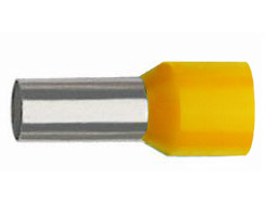 Фото Втулочный изолированный наконечник Klauke 70 мм², длина втулки 21 мм, желтый {klk48121}
