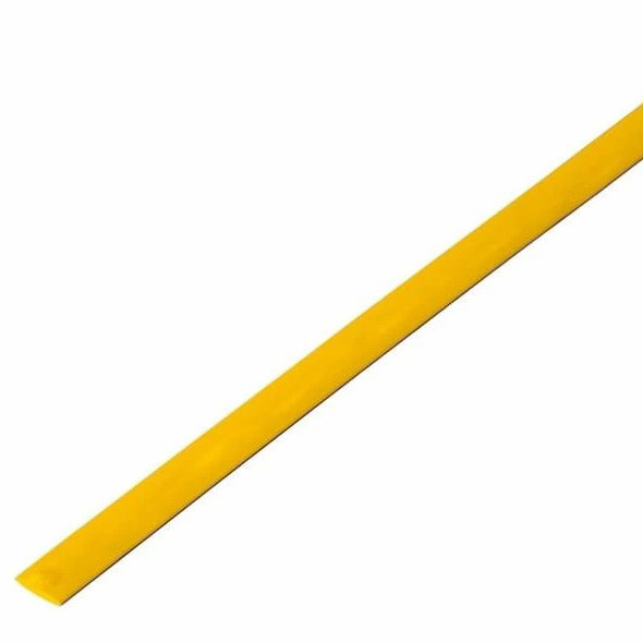 Фото Термоусаживаемая трубка REXANT 7,0/3,5 мм, желтая {20-7002}