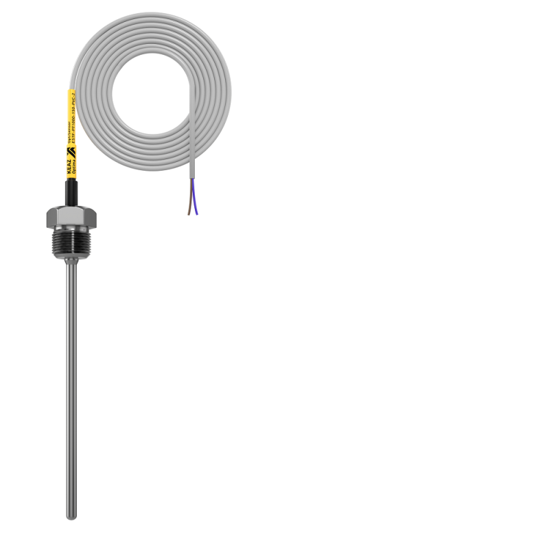 Фото Датчик температуры погружной OptiSensor ESTF-PT1000-150-PVC-2 КЭАЗ 286498
