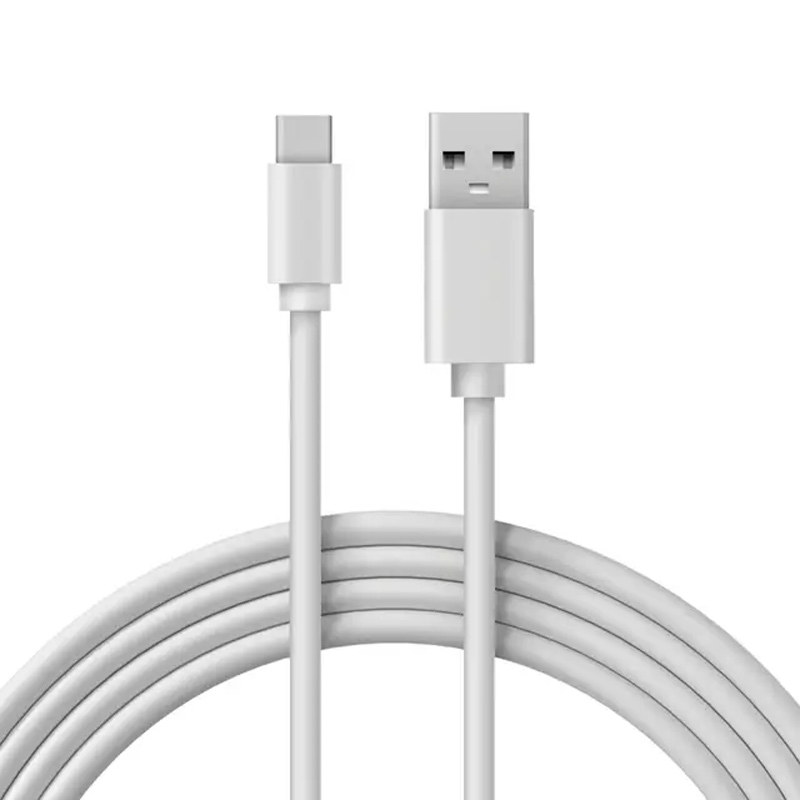 Фото Кабель USB-A – Type-C, 3A, 2м, ПВХ, белый REXANT {18-1882}