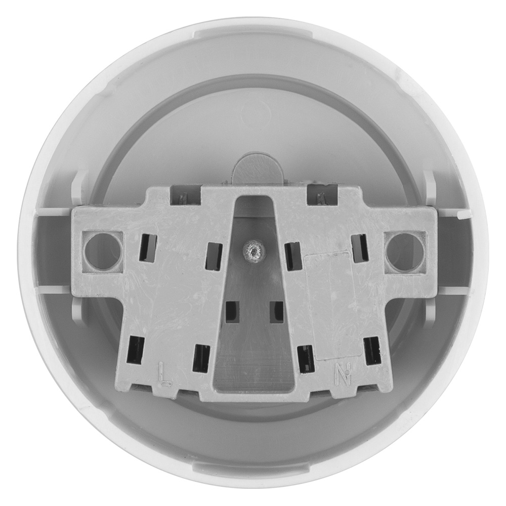 Фото Розетка 2П открытой установки IP20 10А белая "Ретро" TDM {SQ1806-0525} (2)