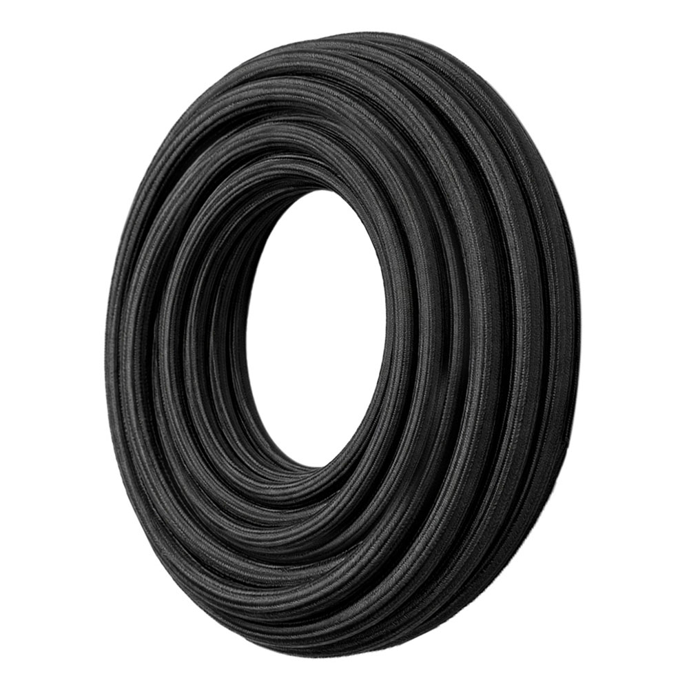 Фото Оплетка Vell самозаворачивающаяся 16 мм, сетчатого плетения для проводов, длина 10 м, черная {VL-opl-10m-16mm} (1)