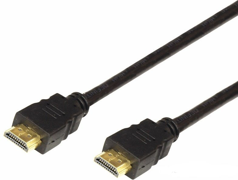 Фото Шнур PROconnect, штекер HDMI - штекер HDMI, с фильтрами, 5 м (напыление золотом, PE bag) {17-6206-6}