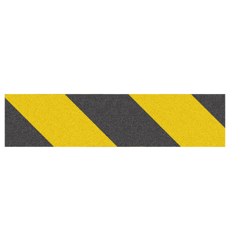 Фото Универсальная противоскользящая лента Vell, желто-черная (100 мм х 18,3 м) {400181} (1)