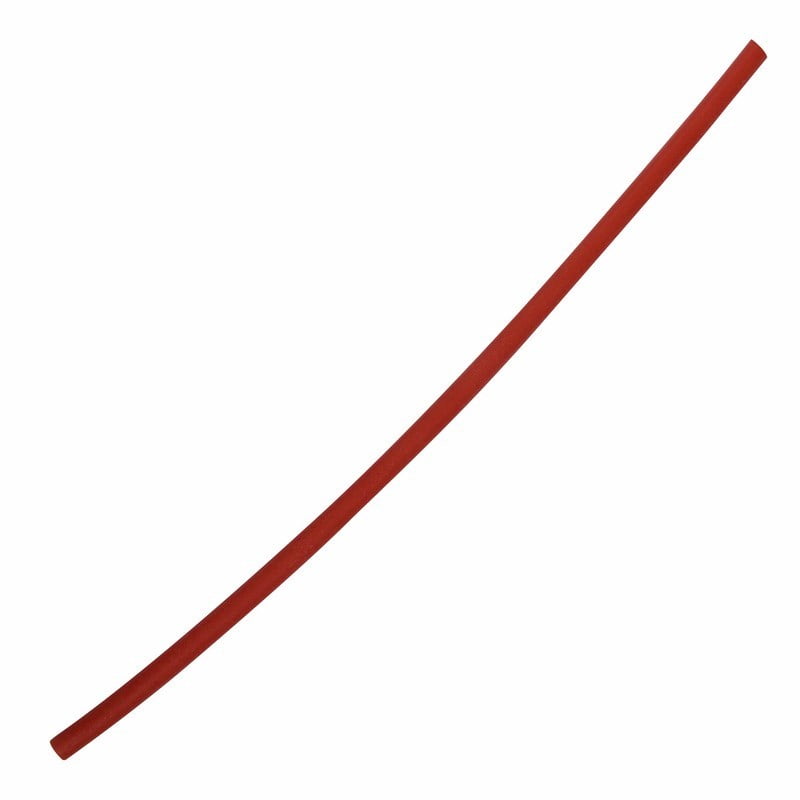 Фото Термоусаживаемая трубка клеевая Rexant 3,0/1,0 мм, красная {26-3004} (1 метр)