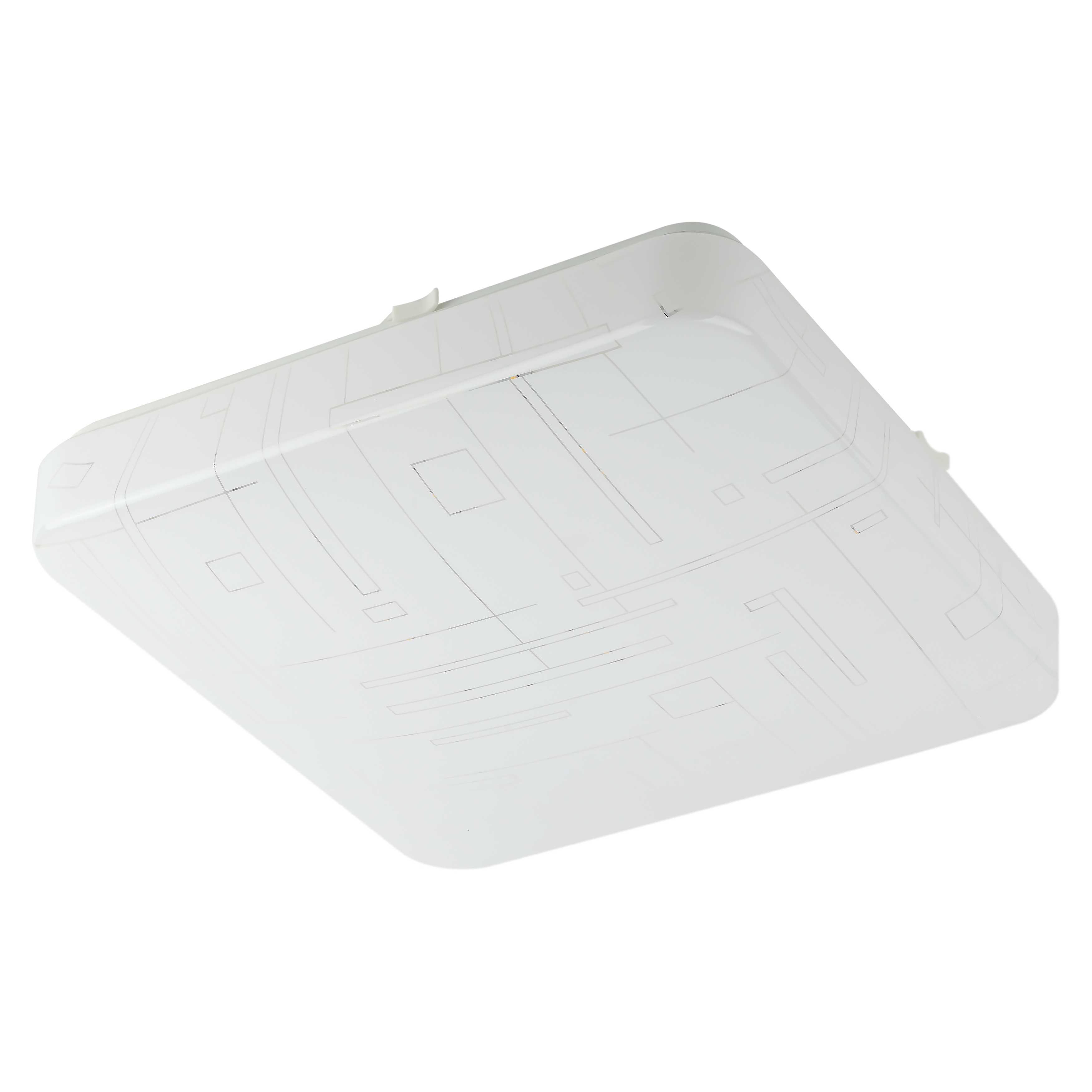 Фото ЭРА Светильник потолочный Классик без ДУ SPB-6-24 Nancy S светодиодный без ДУ квадратный {Б0051093}