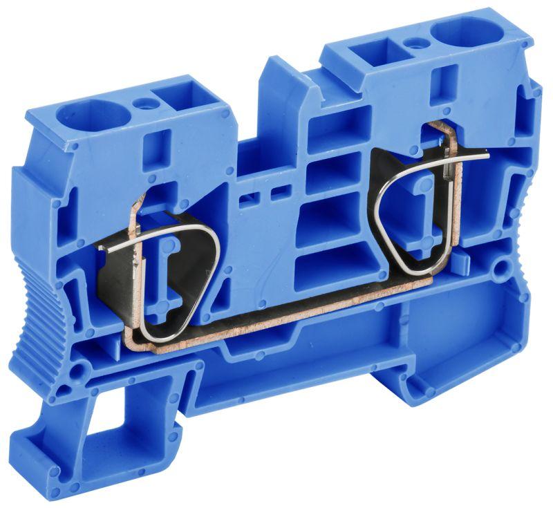 Фото Клемма пружинная КпИ 2в-10 70А син. ИЭК YZN11-010-K07