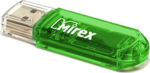 Фото Флеш накопитель 4GB Mirex Elf, USB 2.0, Зеленый {13600-FMUGRE04}