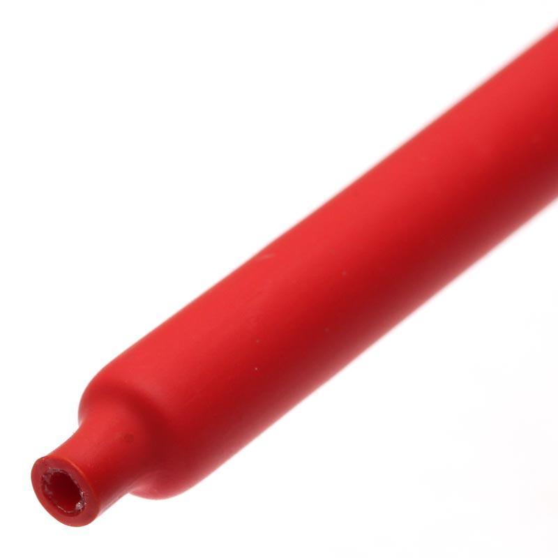 Фото Термоусадочные клеевые трубки 3:1 с подавлением горения ТТК(3:1)-12/4 мм, красные {67235}