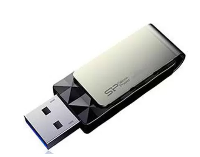 Фото Флеш накопитель 64Gb Silicon Power Blaze B30, USB 3.2, Черный {SP064GBUF3B30V1K} (1)