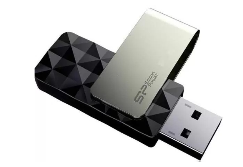 Фото Флеш накопитель 64Gb Silicon Power Blaze B30, USB 3.2, Черный {SP064GBUF3B30V1K} (2)