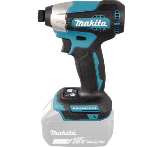 Фото Шуруповерт аккумуляторный MAKITA DTD157Z ударный аккум. LXT BL 18В, 1/4", 140Нм, 2 Скорости, A- режим, XPT (1)