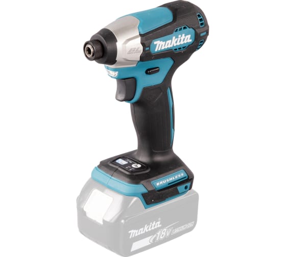 Фото Шуруповерт аккумуляторный MAKITA DTD157Z ударный аккум. LXT BL 18В, 1/4", 140Нм, 2 Скорости, A- режим, XPT