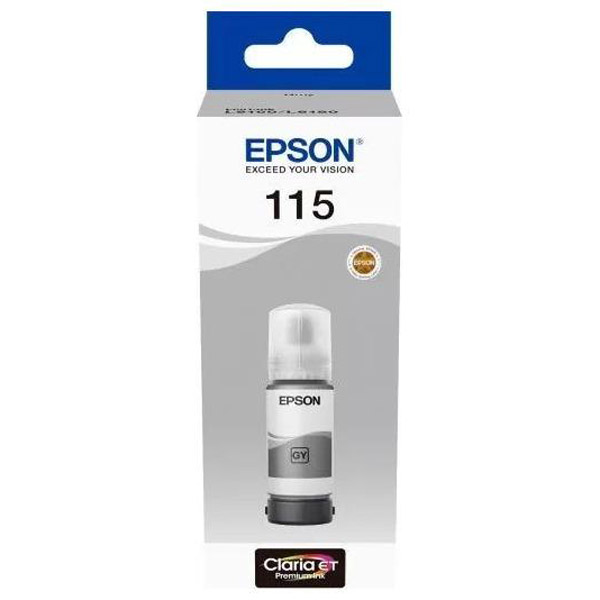 Фото Контейнер с серыми чернилами Epson для L8160/8180 {C13T07D54A}