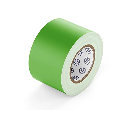 Фото Маркировочная лента - цвет зеленый - маркировка трубопроводов группы веществ «ВОДА» 75 мм/10 м Эконом {F12-1000-Econ} (1)