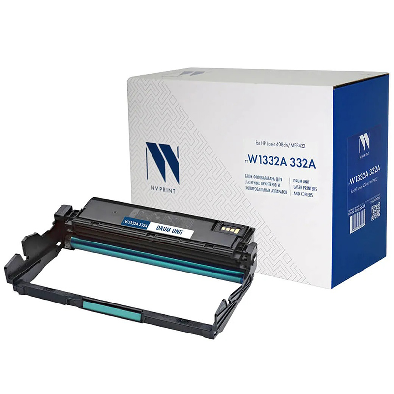 Фото Барабан NV Print NV-W1332A 332A для HP Laser 408dn/ MFP432 (30К) {B5146}