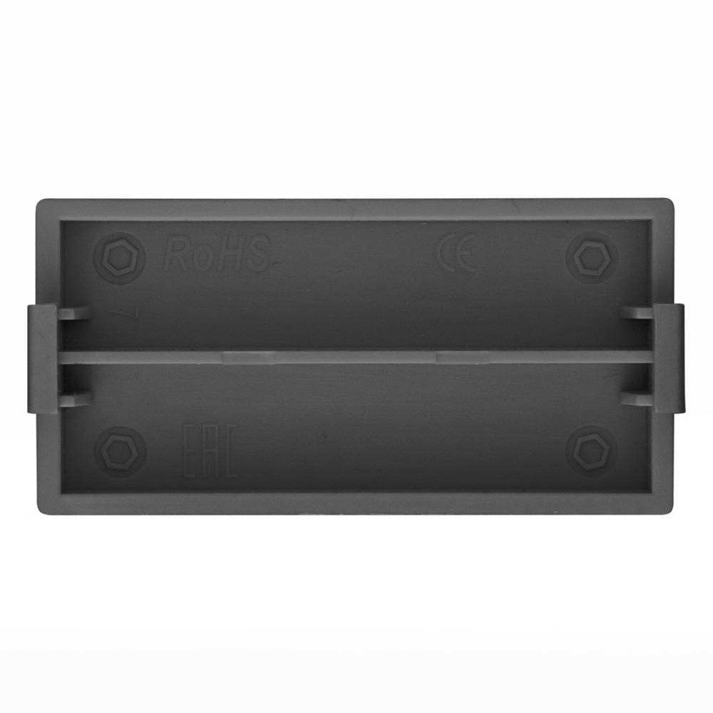 Фото Заглушка черная, 1/2, модуль, Vell {BK-Blank} (1)