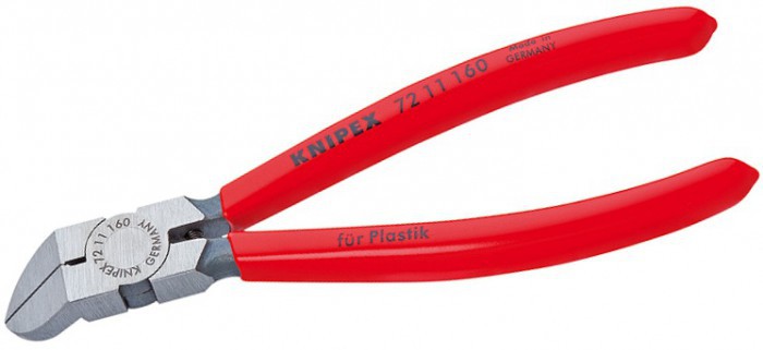 Фото Бокорезы для пластмассы Knipex, 160 мм {KN-7211160}