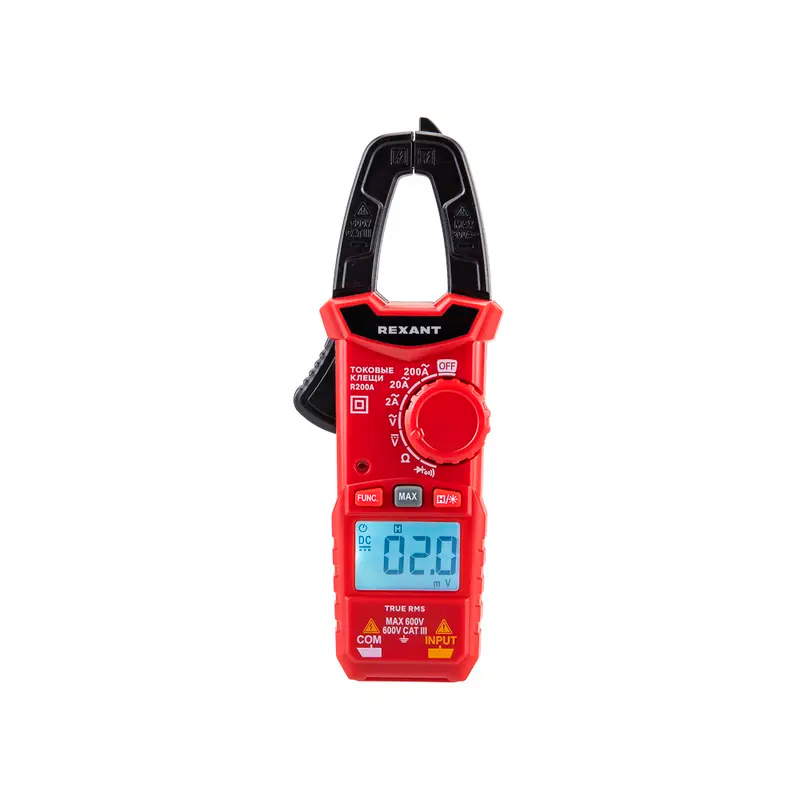 Фото Токовые клещи R200A REXANT
