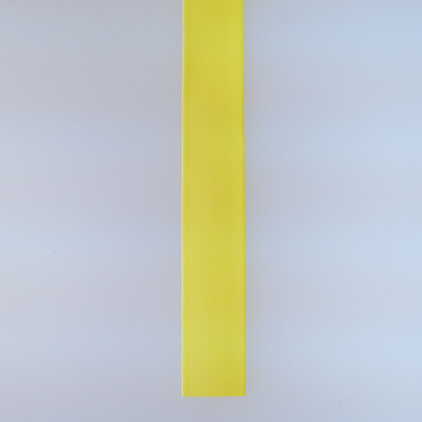 Фото Термоусадочная трубка плоская для печати ТТУ-НГ-LSZH 3/1, диаметр 13 / 4,2 мм, для провода 4.7-10.8 мм, желтая, в рулоне 50 м {ump622128} (1)