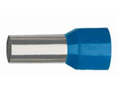 Фото Втулочный изолированный наконечник Klauke 120 мм², длина втулки 27 мм, голубой {klk48327}