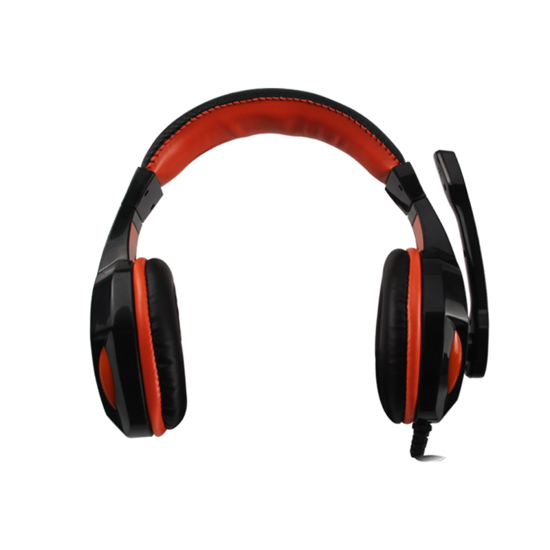 Фото Игровые наушники проводные с микрофоном MeeTion, черный/красный,10~20000 Гц, кабель 1.8 м {MT-HP010} (1)
