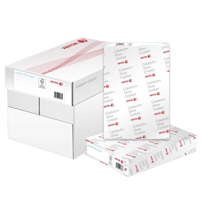 Фото Бумага XEROX Colotech Plus Silk Coated, 140г, A4, 400 листов {003R90358}