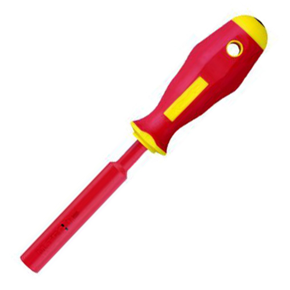 Фото Торцевая отвертка с изолированной рукояткой для болтов с шестигранными головами 5,5 мм {klkKL14555IS}