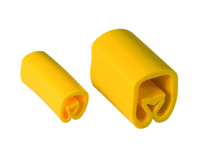 Фото Маркер многознаковый в полосках Partex PA+ на провод 1.5-4.0 мм², длина 21 мм, желтый (пачка 200 шт.) {PA+10021AN4}