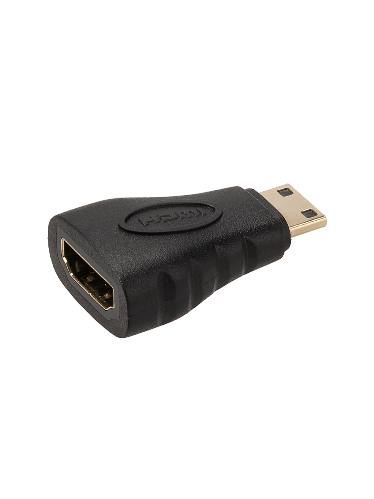 Фото Переходник "АВП 2" штекер mini HDMI- гнездо HDMI, позолоченные контакты, TDM {SQ4040-0102} (2)