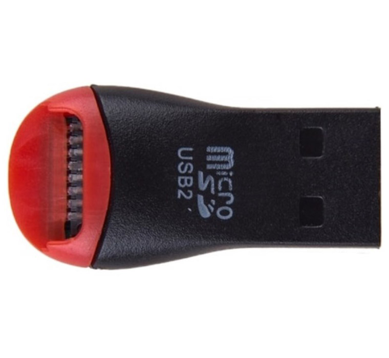 Фото USB картридер REXANT для microSD/microSDHC {18-4110}