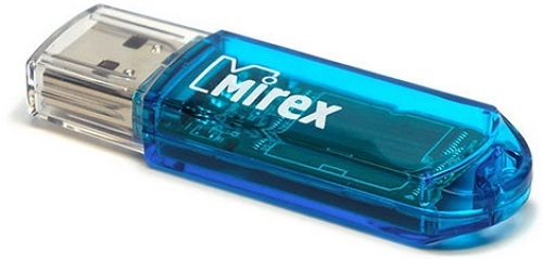 Фото Флеш накопитель 8GB Mirex Elf, USB 2.0, Синий {13600-FMUBLE08}