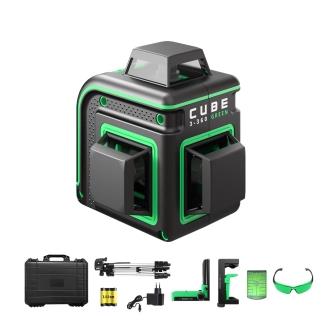 Фото Лазерный уровень ADA Cube 3-360 GREEN Ultimate Edition {А00569} (1)