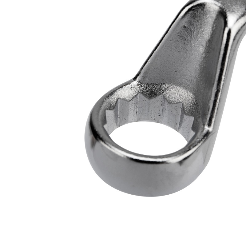 Фото Ключ накидной коленчатый Rexant 19х22 мм, хром {12-5861-2} (1)