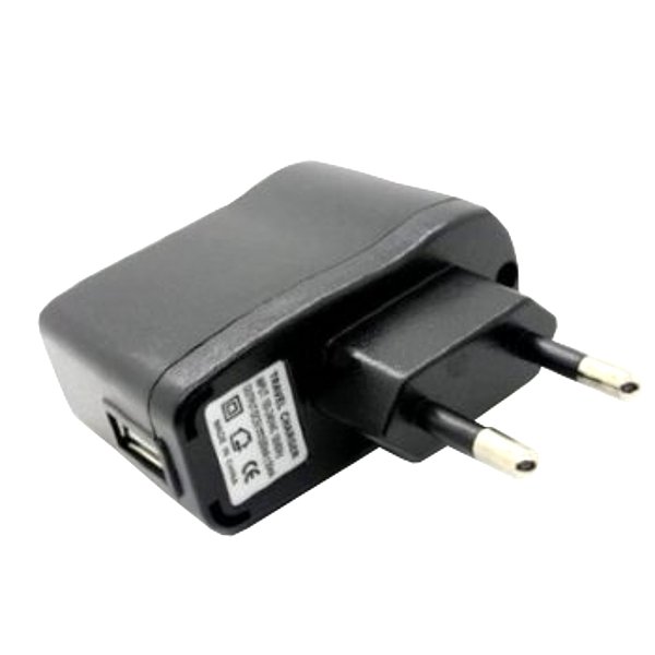 Фото Сетевое зарядное устройство Rexant USB (СЗУ) (5 V, 1000 mA) черный {16-0239}