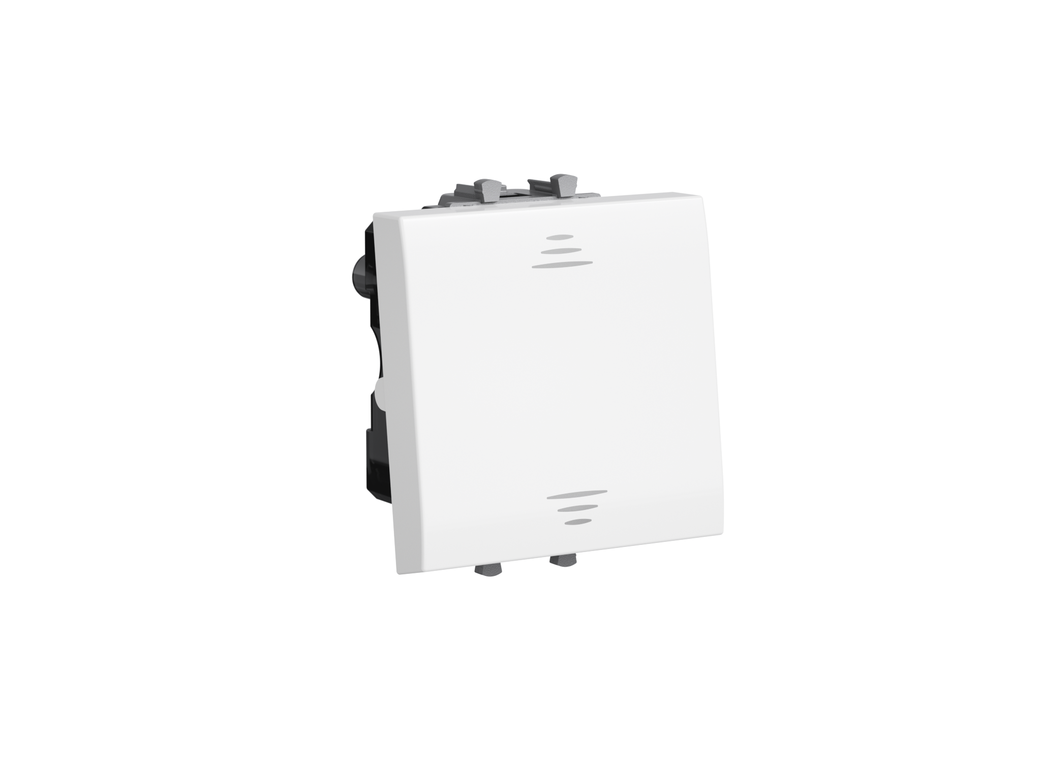 Фото DKC Avanti Белое облако Выключатель 16A 2 модуля {4400102} (2)